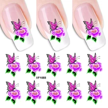 1pcs 3D Purple Butterfly Flower Nail Sticker Water Transfer Gradient Pattern Decal Nail Decoration Tattoo Manicure Wraps Tools
1pcs 3D Purple Butterfly Flower Nail Sticker Water Transfer Gradient Pattern Decal Nail Decoration Tattoo Manicure Wraps Tools