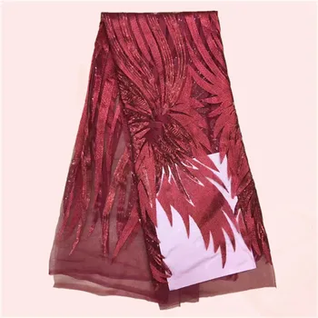 Charming French net lace fabric fashion evening tulle dress material for lady dress UN61(5yards/lot)
Charming French net lace fabric fashion evening tulle dress material for lady dress UN61(5yards/lot)