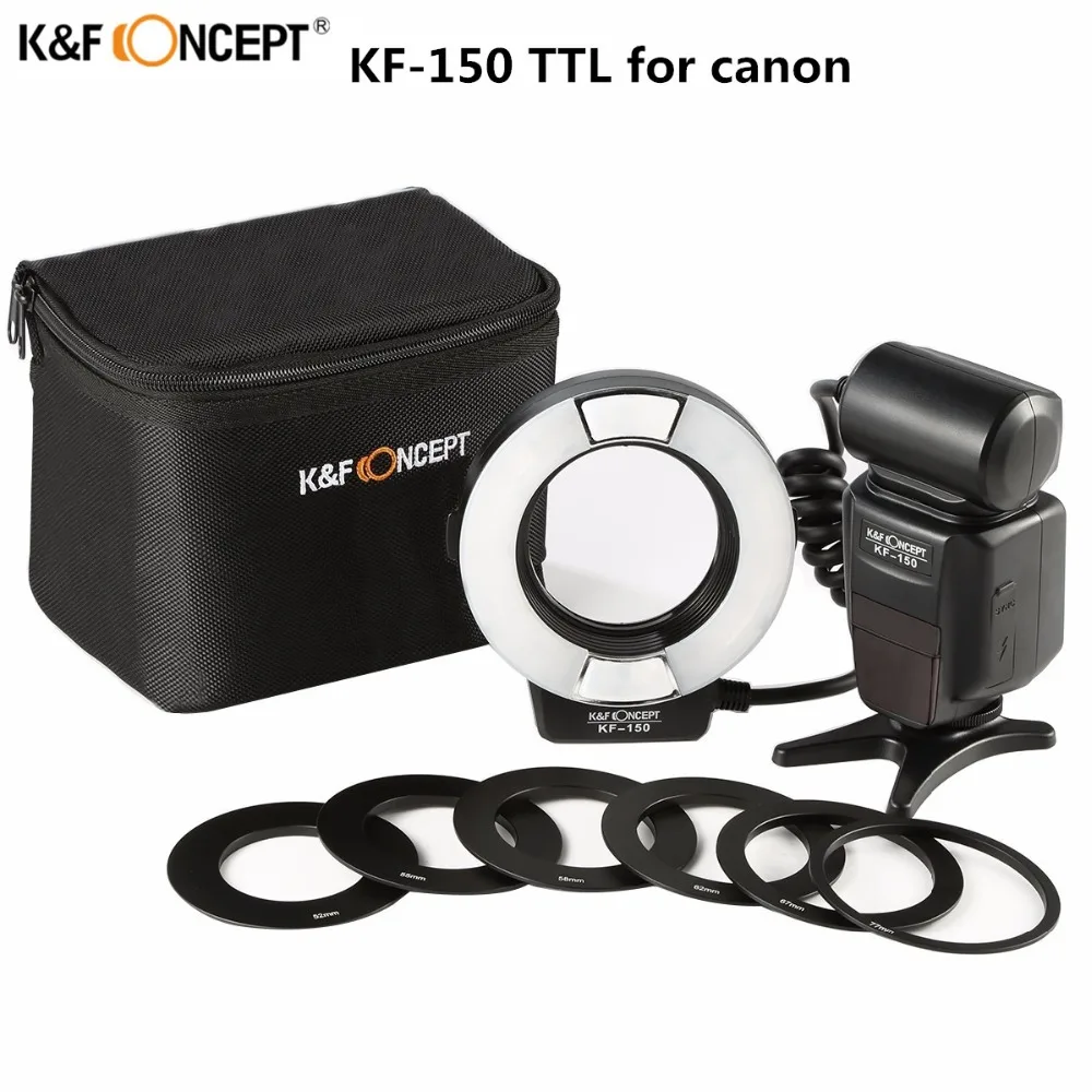 Newest K&F CONCEPT KF-150 Flash Speedlite Master Slave TTL Speedlight With Reflector For Canon 6d 600d 550d 70d 5d DSLR Camera
Newest K&F CONCEPT KF-150 Flash Speedlite Master Slave TTL Speedlight With Reflector For Canon 6d 600d 550d 70d 5d DSLR Camera