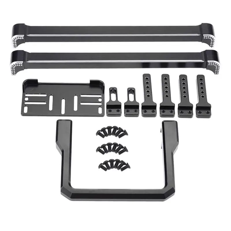 1Pcs RC Stainless Steel Front Rear Bumper Set For 1:10 Traxxas TRX-4 RC Climbing Cars Crawler Black Upgrade Auto Parts Set
1Pcs RC Stainless Steel Front Rear Bumper Set For 1:10 Traxxas TRX-4 RC Climbing Cars Crawler Black Upgrade Auto Parts Set