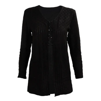 NEW Style Women Sweater Long Cardigan Fashion Long Sleeve Thin Knitted Cardigan Female Sweaters Black
NEW Style Women Sweater Long Cardigan Fashion Long Sleeve Thin Knitted Cardigan Female Sweaters Black