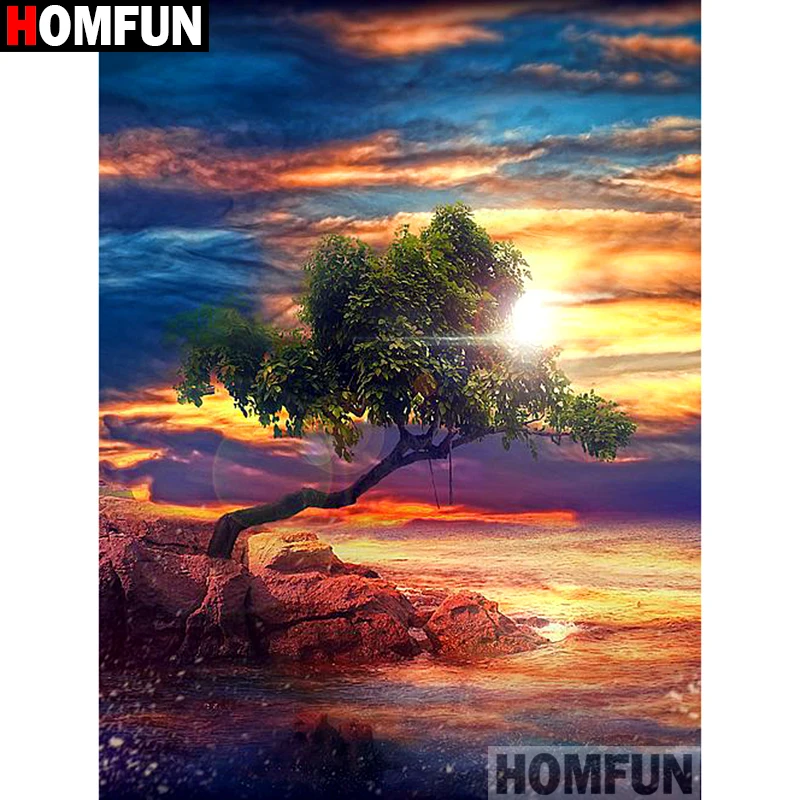 Алмазная живопись HOMFUN A01289 «живописный закат», картина с полными квадратными/круглыми стразами 5D «сделай сам», вышивка крестиком, домашний декор
Алмазная живопись HOMFUN A01289 «живописный закат», картина с полными квадратными/круглыми стразами 5D «сделай сам», вышивка крестиком, домашний декор