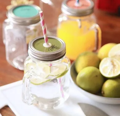 Free Shipping! New This Summer Style Colorful Transparent Glass Bottle Bonjour Cup Vintage Jar with Cover & straw
Free Shipping! New This Summer Style Colorful Transparent Glass Bottle Bonjour Cup Vintage Jar with Cover & straw