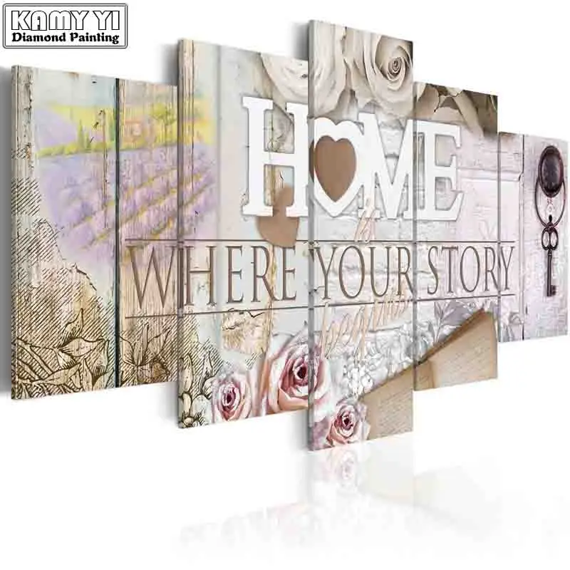 full square drill Diamond embroidery lovely home 5D DIY diamond painting Cross Stitch Multi-picture home decoration
full square drill Diamond embroidery lovely home 5D DIY diamond painting Cross Stitch Multi-picture home decoration