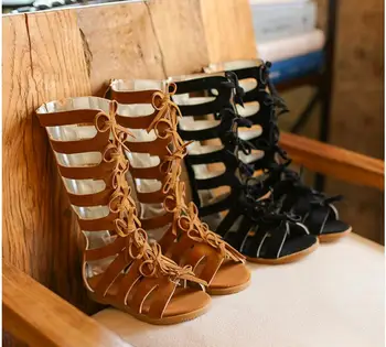 2020 New High Quality High-top Summer boots fashion Roman girls sandals kids gladiator sandals toddler baby sandals girls shoes
2020 New High Quality High-top Summer boots fashion Roman girls sandals kids gladiator sandals toddler baby sandals girls shoes
