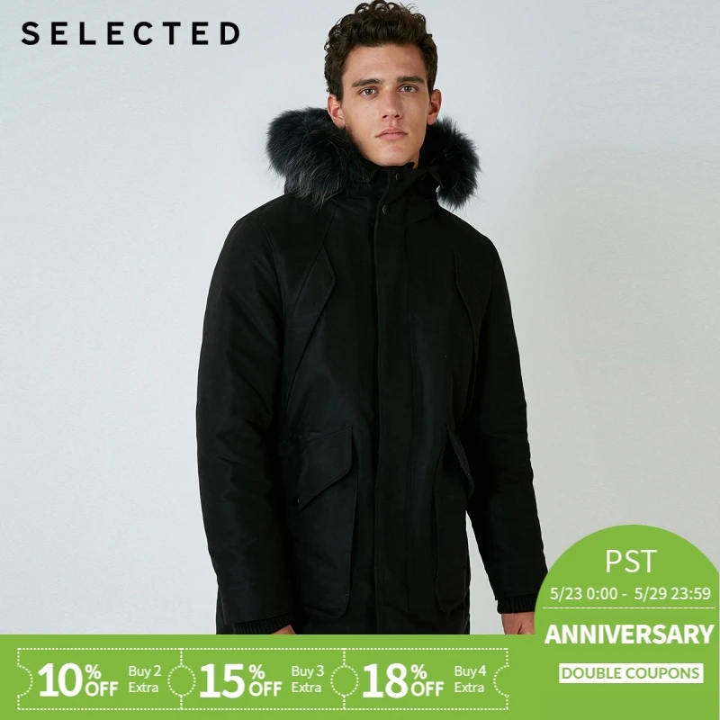 SELECTED New Winter Down Jacket Male Duck Down Clothes Cap Casual Mid-long Down Coat Suit S | 418412502
SELECTED New Winter Down Jacket Male Duck Down Clothes Cap Casual Mid-long Down Coat Suit S | 418412502