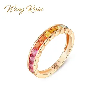 Wong Rain 100% 925 Sterling Silver Ruby Citrine Gemstone Birthstone Wedding Engagement Rose Gold Ring Fine Jewelry Wholesale
Wong Rain 100% 925 Sterling Silver Ruby Citrine Gemstone Birthstone Wedding Engagement Rose Gold Ring Fine Jewelry Wholesale