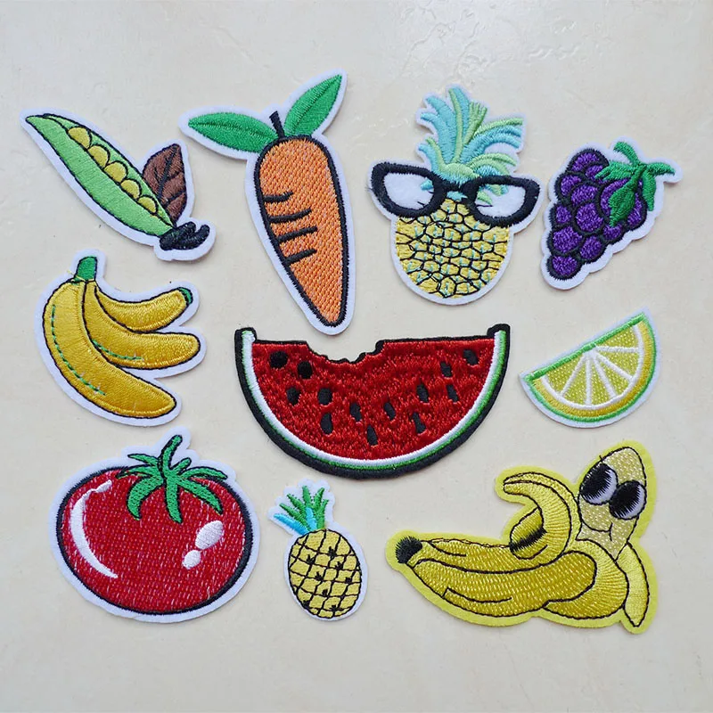 1 Pcs Fruit Parches Embroidery Iron on Patches for Clothing Foods Stripes Clothes Stickers Appliques Badges sewing accessories
1 Pcs Fruit Parches Embroidery Iron on Patches for Clothing Foods Stripes Clothes Stickers Appliques Badges sewing accessories