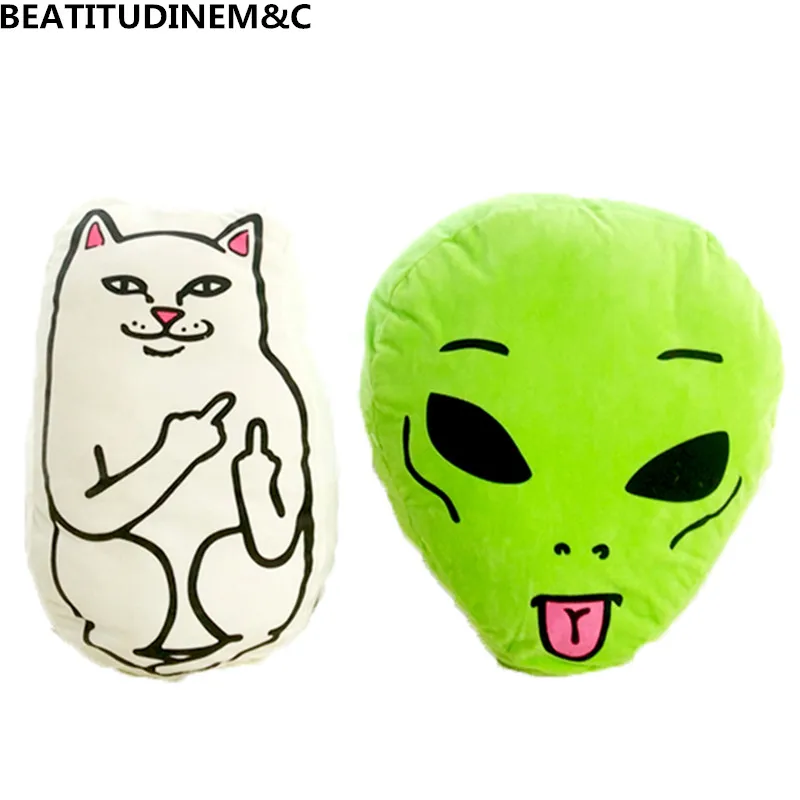Creative Cat / Alien Pillow Plush Toy, Office Nap Pillow, Middle Finger Funny Cat, Personalized Birthday Gift, Home Decor
Creative Cat / Alien Pillow Plush Toy, Office Nap Pillow, Middle Finger Funny Cat, Personalized Birthday Gift, Home Decor