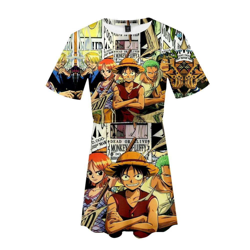 Fashion Summer Anime One Piece 3D Dress Women Monkey D Luffy Short Sleeve Dresses Harajuku Casual Streetwear Clothes
Fashion Summer Anime One Piece 3D Dress Women Monkey D Luffy Short Sleeve Dresses Harajuku Casual Streetwear Clothes