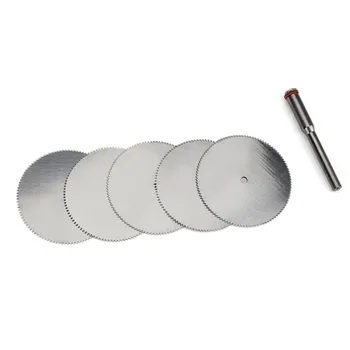 6Pcs/set 32mm Stainless Steel Slice Metal Cutting Disc with 1 Mandrel for Dremel Rotary Tools
6Pcs/set 32mm Stainless Steel Slice Metal Cutting Disc with 1 Mandrel for Dremel Rotary Tools