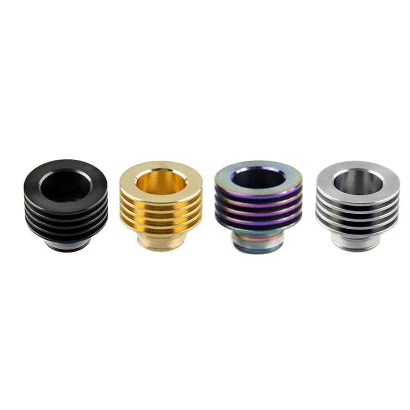 

510 Drip Tips Heat Sink Heat Insulation Large Vapor Wide Bore Dissipation RDA RBA DCT Atomizer Mechanical Mod Vaporizer