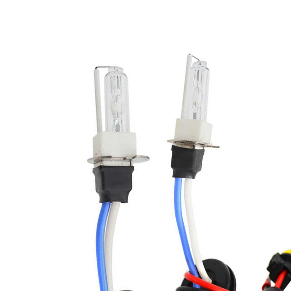 SKYJOYCE 35W 12V H3C xenon hid lamp bulb kit 4300K-8000K H3C ceramics metal holder base AC hid slim ballasts auto headlights