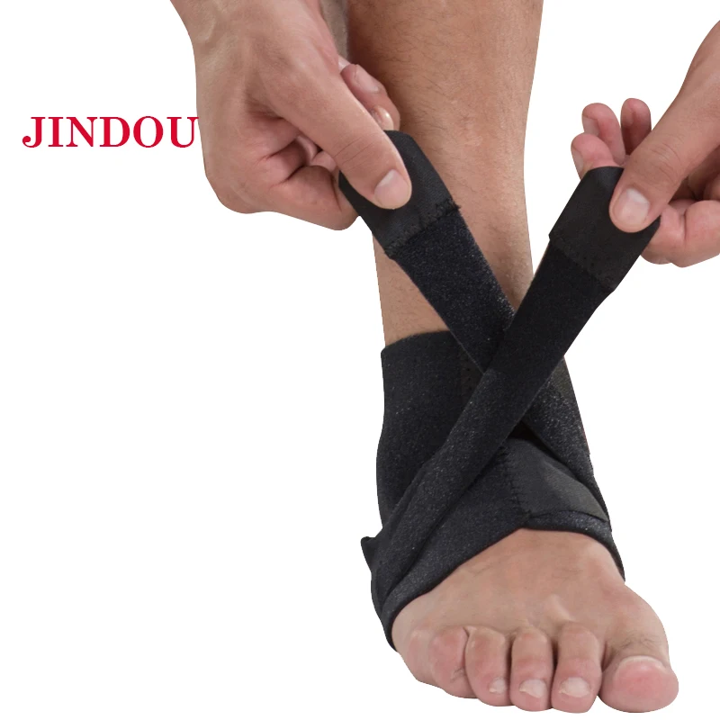 Adjustable Elastic Ankle Support Protector Compression Bandage Brace Protection Sprains Injury Sports Gym Basketball Football
Adjustable Elastic Ankle Support Protector Compression Bandage Brace Protection Sprains Injury Sports Gym Basketball Football