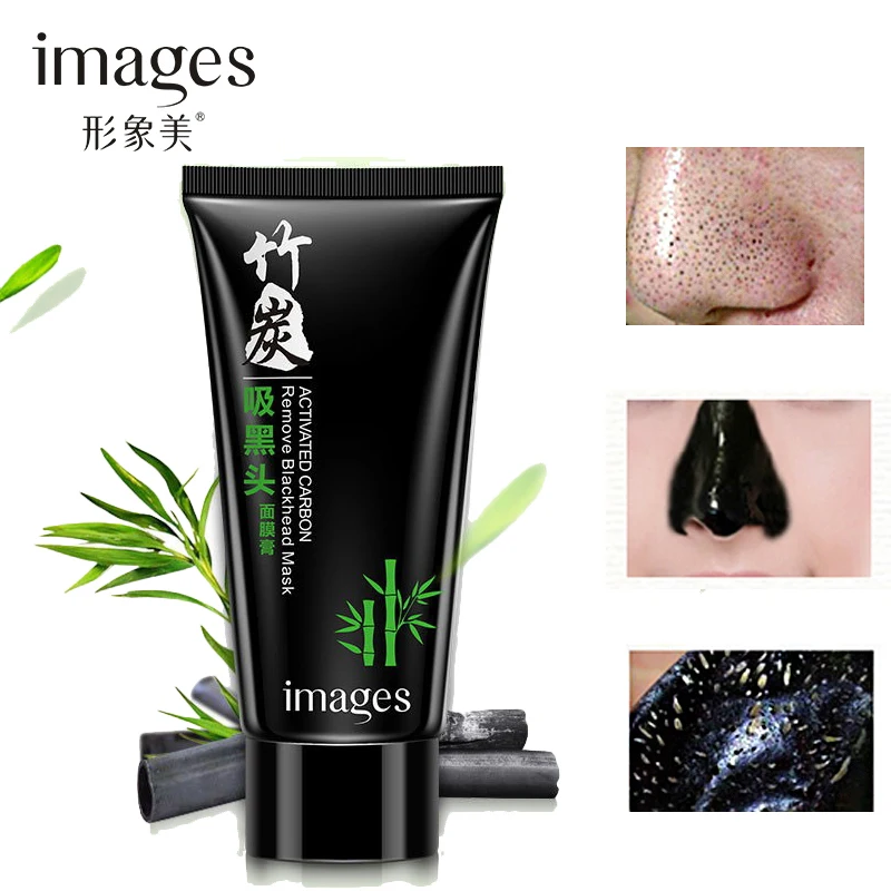 IMAGES Brand Nose Remove Blackhead Mask Deep Purifying Clean Pore Bamboo Charcoal Black Mask Acne Black Head Treatment Face Care
IMAGES Brand Nose Remove Blackhead Mask Deep Purifying Clean Pore Bamboo Charcoal Black Mask Acne Black Head Treatment Face Care
