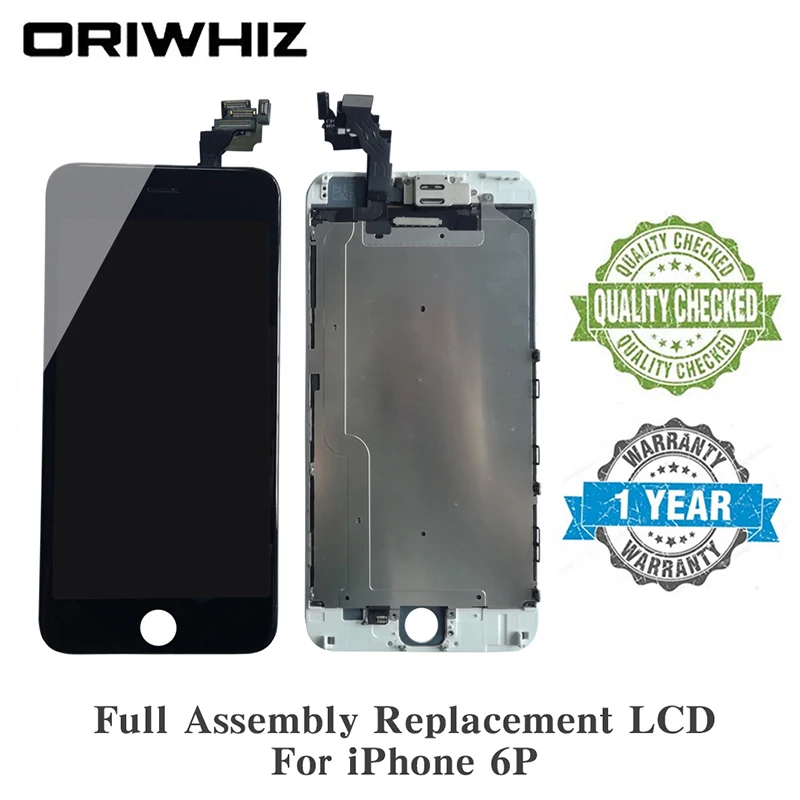 10 PCS/LOT ORIWHIZ Screen Replacement LCD For iPhone 6 Plus with Front Camera + Ear Speaker Not for iPhone 5S LCD
10 PCS/LOT ORIWHIZ Screen Replacement LCD For iPhone 6 Plus with Front Camera + Ear Speaker Not for iPhone 5S LCD