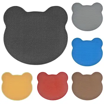 Pet Cat Litter Mat Environmental Trapper Mat Easy To Clean Scatter Control For Gatos Protection EVA Double Bear Head Cat Littr
Pet Cat Litter Mat Environmental Trapper Mat Easy To Clean Scatter Control For Gatos Protection EVA Double Bear Head Cat Littr