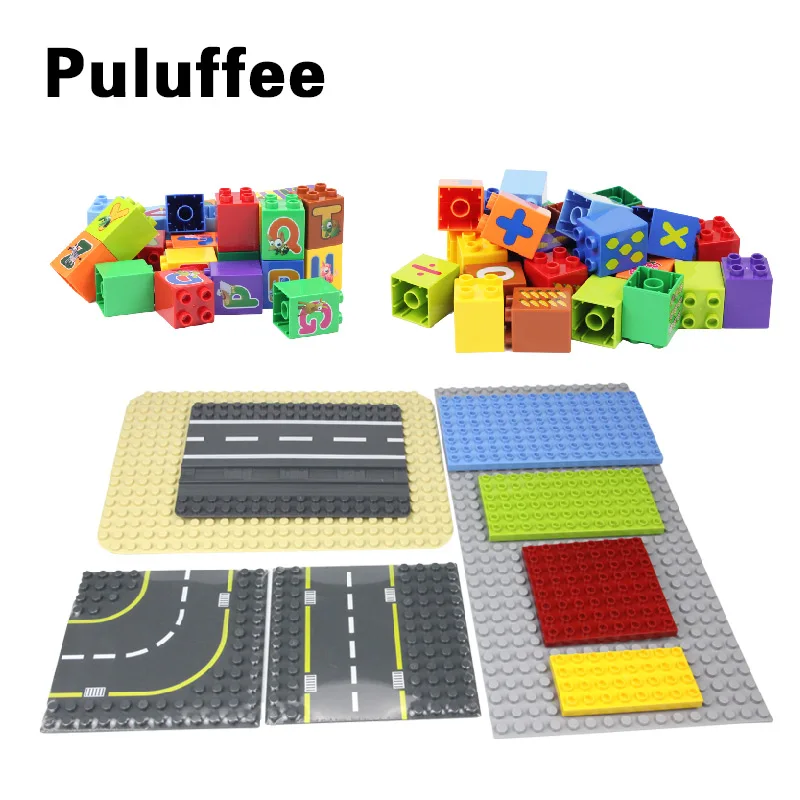 32-512 Hole Big Dots Baseplate Building Blocks Accessories DIY Toys Children Gift Compatible Duplo Basic Teaching Number Bricks
32-512 Hole Big Dots Baseplate Building Blocks Accessories DIY Toys Children Gift Compatible Duplo Basic Teaching Number Bricks