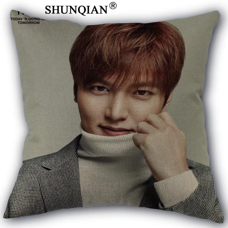 lee min ho Pillowcase Custom Cotton Linen Square Decorative Pillow Cases Cover Zippered 45x45cm one side
lee min ho Pillowcase Custom Cotton Linen Square Decorative Pillow Cases Cover Zippered 45x45cm one side
