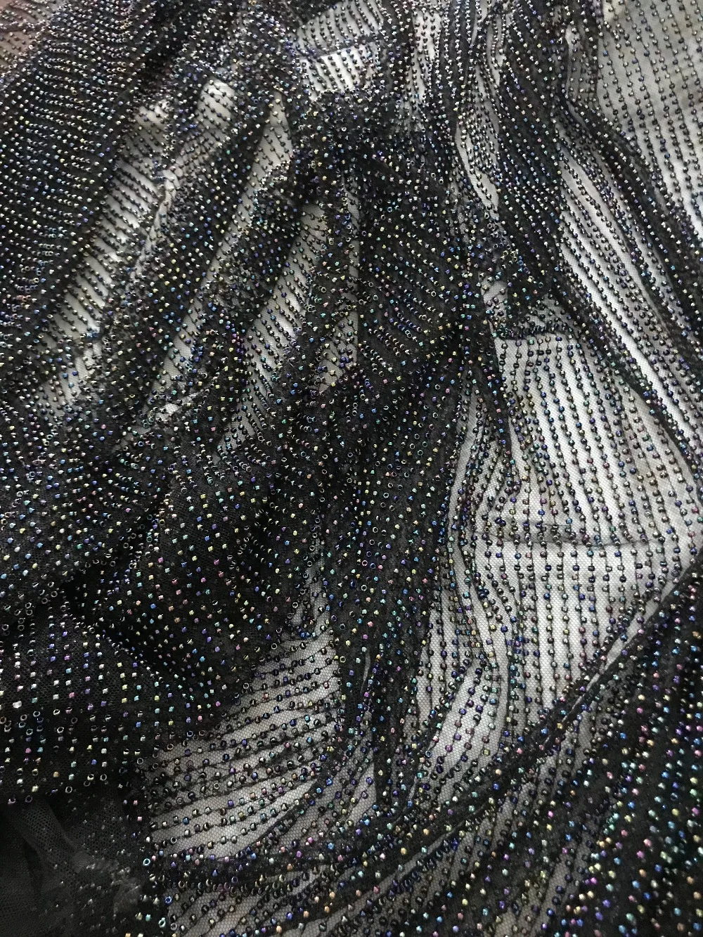 Beautiful full beaded embroidered African tulle lace fabric CiCi-52013 French net lace fabric
Beautiful full beaded embroidered African tulle lace fabric CiCi-52013 French net lace fabric