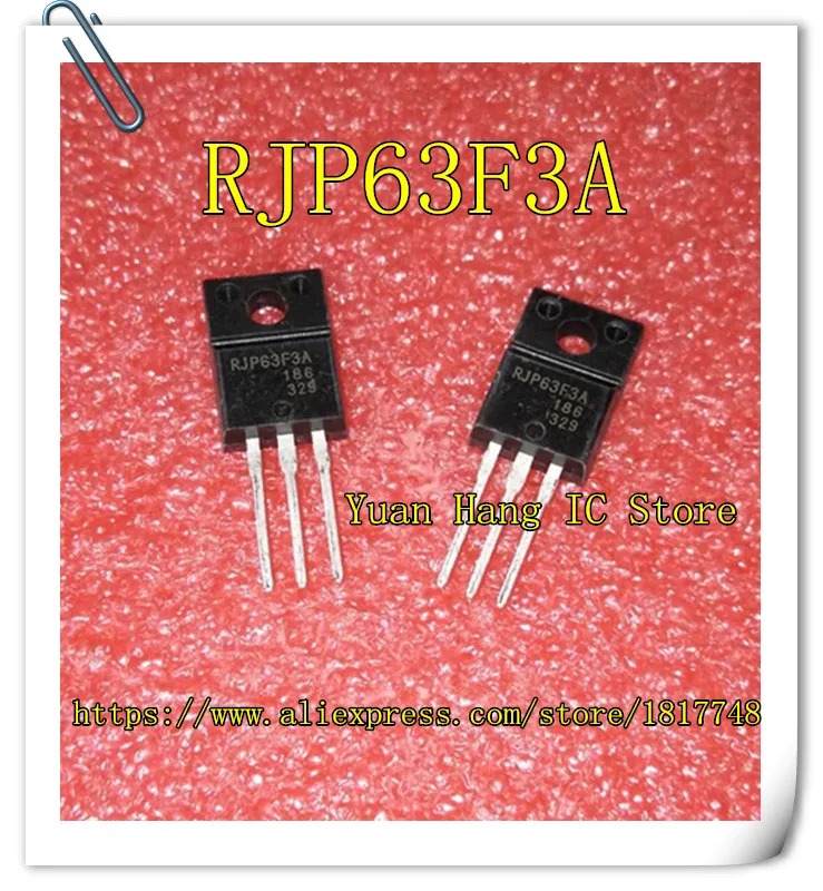 10 шт./лот RJP63F3A RJP63F3 TO-220F специальный транзистор для жидкокристаллической плазмы |