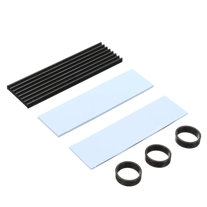 Black Heat Sink Thermal Pad for N80 NVME NGFF M.2 2280 PCIE SSD Passive Cooling Heat Dissipation Radiator Aluminum
Black Heat Sink Thermal Pad for N80 NVME NGFF M.2 2280 PCIE SSD Passive Cooling Heat Dissipation Radiator Aluminum