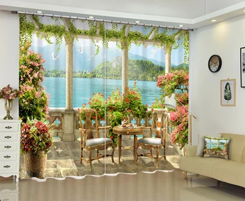 Beautiful Scenery Chinese Luxury 3D Blackout Window Curtains Drape For Living room Bed room Office Hotel Wall Tapestry Cortinas
Beautiful Scenery Chinese Luxury 3D Blackout Window Curtains Drape For Living room Bed room Office Hotel Wall Tapestry Cortinas