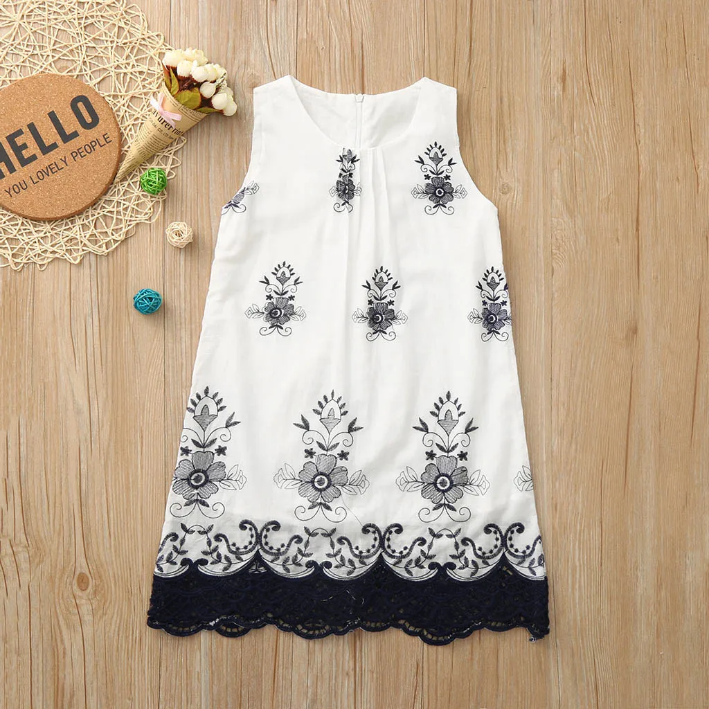 Children Girls Dresses Lace Floral Embroidery Beach Summer Princess Baby Dress For Kids Girl Clothes 2 3 4 5 6 7 8 9 10 Years
Children Girls Dresses Lace Floral Embroidery Beach Summer Princess Baby Dress For Kids Girl Clothes 2 3 4 5 6 7 8 9 10 Years