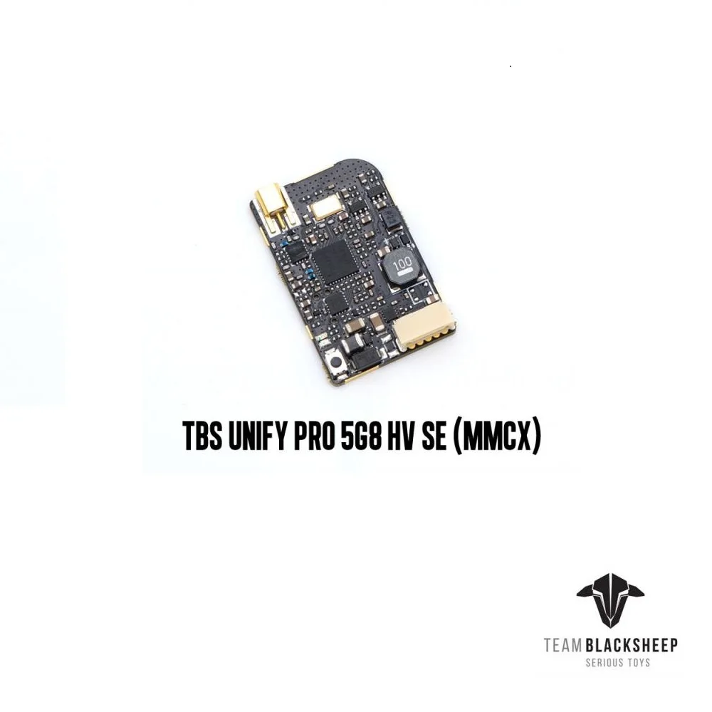 TBS UNIFY PRO 5G8 HV SE (MMCX) Video Transmitter TEAMBLACKSHEEP VTX for FPV Racing
TBS UNIFY PRO 5G8 HV SE (MMCX) Video Transmitter TEAMBLACKSHEEP VTX for FPV Racing
