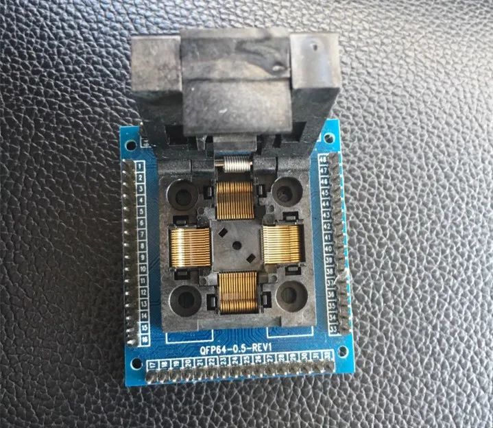 Top quality U Type QFP64 TQFP64 LQFP64 socket adapter IC test socket programmer qfp64 socket tqfp64 lqfp64
Top quality U Type QFP64 TQFP64 LQFP64 socket adapter IC test socket programmer qfp64 socket tqfp64 lqfp64