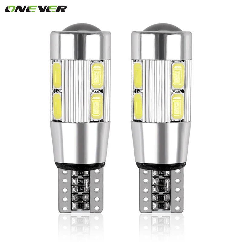 2PCS Car Styling Car Auto LED T10 Canbus 194 W5W 10 SMD 5630 LED Light Bulb No Error LED Light Parking T10 LED Car Side Light
2PCS Car Styling Car Auto LED T10 Canbus 194 W5W 10 SMD 5630 LED Light Bulb No Error LED Light Parking T10 LED Car Side Light