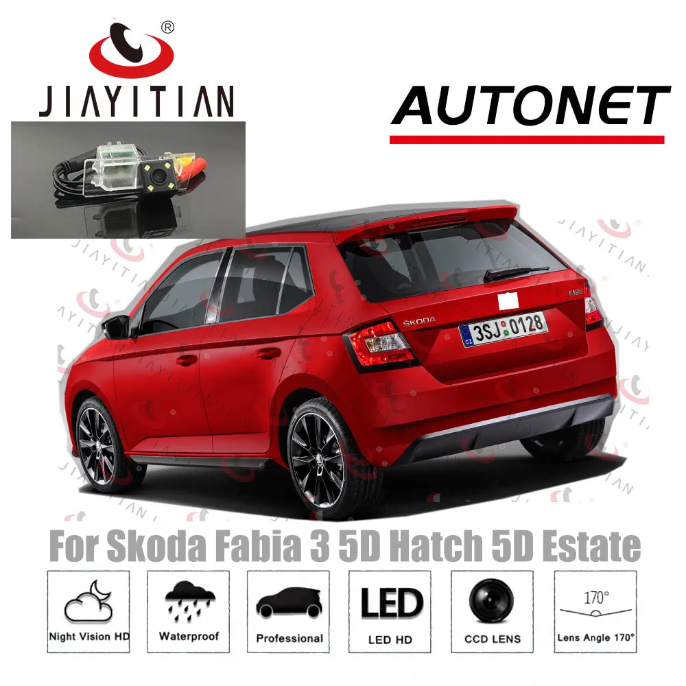 JIAYITIAN Rear View Camera For Skoda Fabia 3 NJ 5D 2015 2016 2017 2018 2019 CCD Night Vision Backup camera license plate camera
JIAYITIAN Rear View Camera For Skoda Fabia 3 NJ 5D 2015 2016 2017 2018 2019 CCD Night Vision Backup camera license plate camera