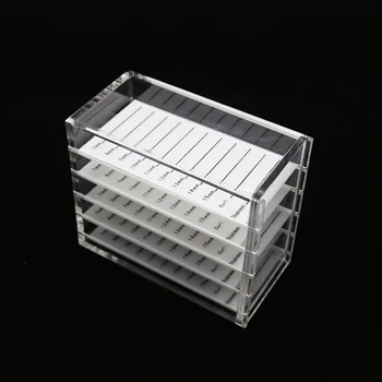 5 Layers Eyelash Storage Box Makeup Display Container Eyelashes Glue Pallet Holder Grafting Eyelash Transparent Box Dropship
5 Layers Eyelash Storage Box Makeup Display Container Eyelashes Glue Pallet Holder Grafting Eyelash Transparent Box Dropship