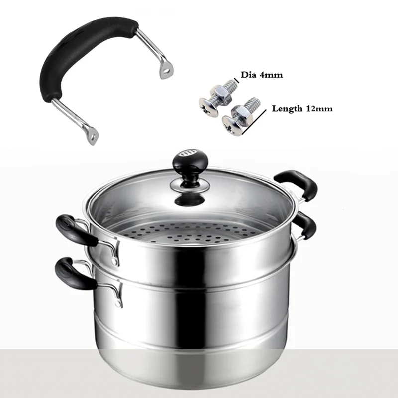 2Pcs Dia 89mm Metal Pressure Pan Cooker Steamer Sauce Pot Replacement Short Side Handle For Home Kitchen Cookware Parts
2Pcs Dia 89mm Metal Pressure Pan Cooker Steamer Sauce Pot Replacement Short Side Handle For Home Kitchen Cookware Parts