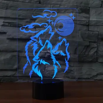 Deep reaching wolves design LED night light 7 color touch switch USB cable color changing led holiday light
Deep reaching wolves design LED night light 7 color touch switch USB cable color changing led holiday light