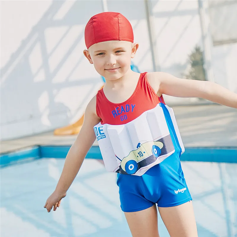 SABOLAY Children Buoyancy Bathing Cartoon One-Piece Suits Vest Boys Floating Swimwear UV Protection Baby Kids Buoyant Swimsuit
SABOLAY Children Buoyancy Bathing Cartoon One-Piece Suits Vest Boys Floating Swimwear UV Protection Baby Kids Buoyant Swimsuit