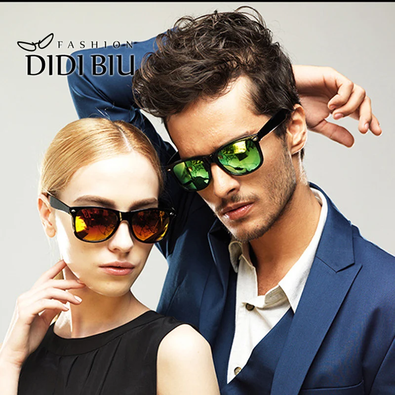 DIDI Square Reflective Mirror Sunglasses Women Men Brand Rivet Shades Sun Glasses Thick Wide Frame Glasses Driving Eyewear U580 
DIDI Square Reflective Mirror Sunglasses Women Men Brand Rivet Shades Sun Glasses Thick Wide Frame Glasses Driving Eyewear U580