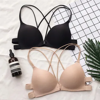 Thin French Style Bralette Lace Wireless Triangle Cup Women Lingerie Soft Bra Seamless Underwear Deep V Girls
Thin French Style Bralette Lace Wireless Triangle Cup Women Lingerie Soft Bra Seamless Underwear Deep V Girls