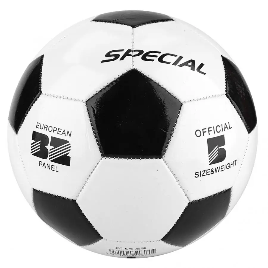 Classic Size 5 Black White Football PVC Soccer Balls Goal Team Match Training Balls Student Team Training Children Match
Classic Size 5 Black White Football PVC Soccer Balls Goal Team Match Training Balls Student Team Training Children Match