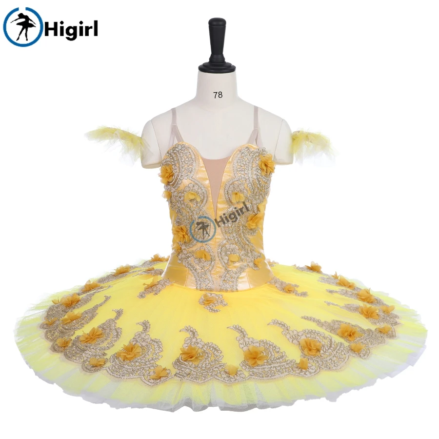 Sugar Plum Fairy Classical Pancake Platter Yellow professional ballet tutu Birthday Party Skirt Dress BT9147
Sugar Plum Fairy Classical Pancake Platter Yellow professional ballet tutu Birthday Party Skirt Dress BT9147