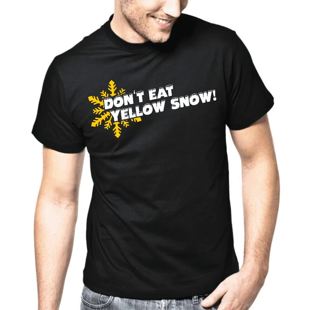 100% cotton short sleeves interesting three-shirt do not eat yellow snow language! Fun | party | fun | S-Xxxl Tee shirt
100% cotton short sleeves interesting three-shirt do not eat yellow snow language! Fun | party | fun | S-Xxxl Tee shirt