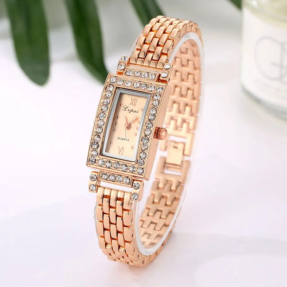 New Women Bracelet Watches Rectangle Crystal Dress WristWatch For Ladies Luxury Stainless Steel Quartz Watch Women Clock
New Women Bracelet Watches Rectangle Crystal Dress WristWatch For Ladies Luxury Stainless Steel Quartz Watch Women Clock