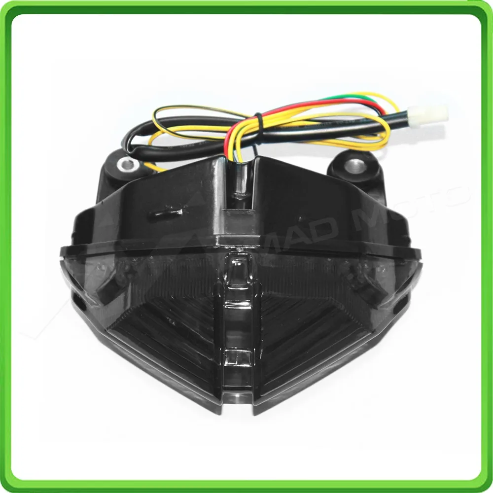 Motorcycle LED Rear Turn Signal Tail Stop Light Lamps Integrated For DUCATI 1198RCORSE 09-10 848 08-10 1098RS 07-10 (13)