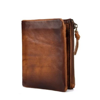 2020 Men Genuine Leather Short Wallet Zipper Pocket ID Credit Card Holder Cash Coin Purse Bag Male Vintage Bifold Money Wallets
2020 Men Genuine Leather Short Wallet Zipper Pocket ID Credit Card Holder Cash Coin Purse Bag Male Vintage Bifold Money Wallets