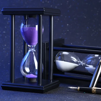 60 Minutes 8.06 inch Colorful Hourglass Sandglass Sand Clock Timers Wooden Frame Creative Gift Modern Home Decorations Ornaments
60 Minutes 8.06 inch Colorful Hourglass Sandglass Sand Clock Timers Wooden Frame Creative Gift Modern Home Decorations Ornaments