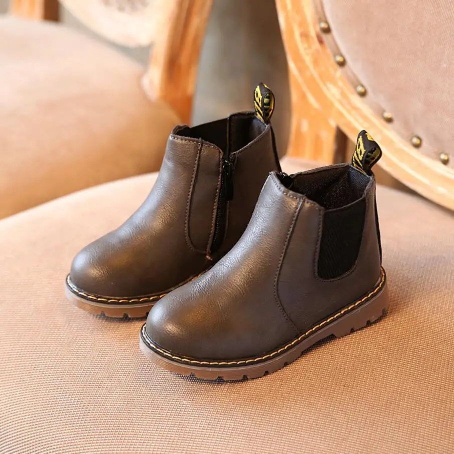 KKABBYII Children's Shoes Autumn Winter Boys Girls Low Short Leisure Leather retro Martin Waterproof Boots Kids Botas Infantis
KKABBYII Children's Shoes Autumn Winter Boys Girls Low Short Leisure Leather retro Martin Waterproof Boots Kids Botas Infantis