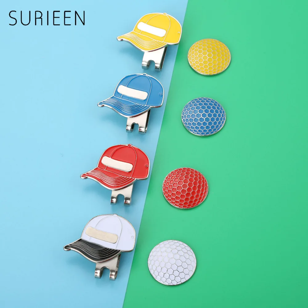 SURIEEN 1PC Golf Ball Mark with Hat Clip Magnetic Golf Ball Marking Golf Cap Visor Clips Hat-shape Golf Accessories 4 Colors
SURIEEN 1PC Golf Ball Mark with Hat Clip Magnetic Golf Ball Marking Golf Cap Visor Clips Hat-shape Golf Accessories 4 Colors