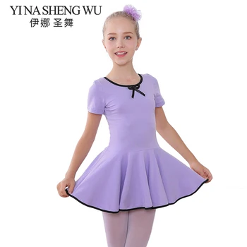 New Children's Dance Clothes Girls Ballet Latin Dance Skirt Cotton Dance Practice Clothes Short Sleeve/Sleeveless Dance Costume
New Children's Dance Clothes Girls Ballet Latin Dance Skirt Cotton Dance Practice Clothes Short Sleeve/Sleeveless Dance Costume