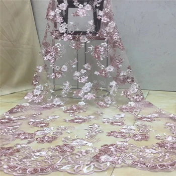 VILLIEA Nigerian Lace Fabrics For Wedding 2018, African French Lace Fabric High Quality 3D Lace, Velvet Lace With Sequins
VILLIEA Nigerian Lace Fabrics For Wedding 2018, African French Lace Fabric High Quality 3D Lace, Velvet Lace With Sequins