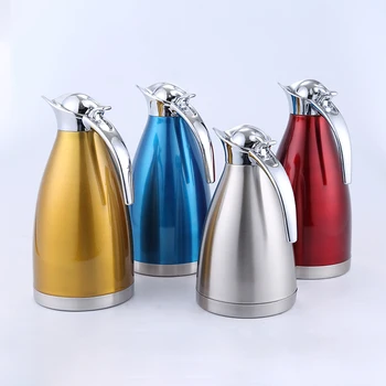 304 home new European insulation pot Vacuum kettle Large capacity 2L hotel restaurant Stainless steel coffee pot
304 home new European insulation pot Vacuum kettle Large capacity 2L hotel restaurant Stainless steel coffee pot